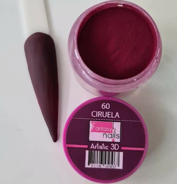 ACRILICO #60 CIRUELA FANTASY NAILS